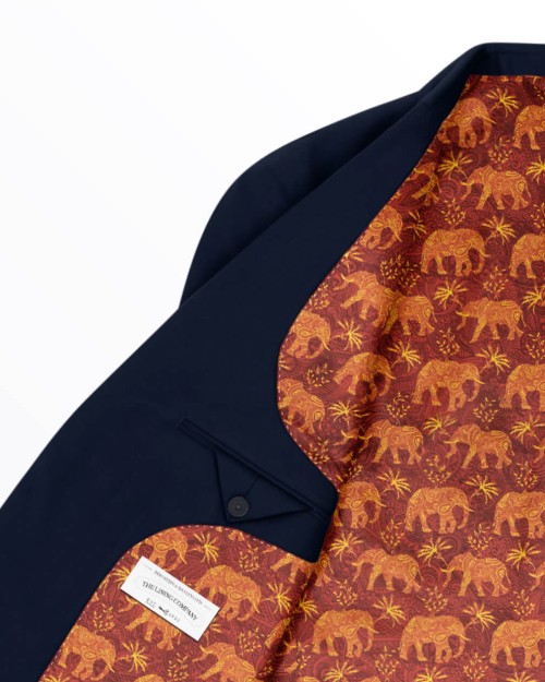 Paisley Elephants Gold/Red (PLC-1352) Image 2