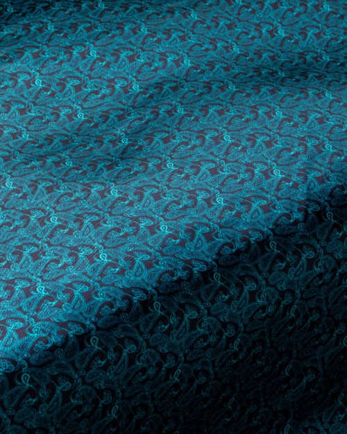 Teal Paisley (PLC-1369) Image 1