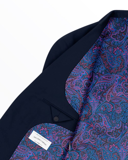 Blue/Mauve Paisley (PLC-1410) Image 2