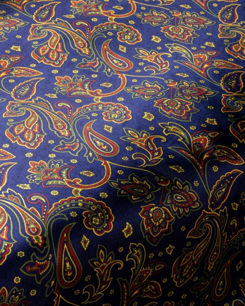 Navy Paisley (PLC-1411) Image 1